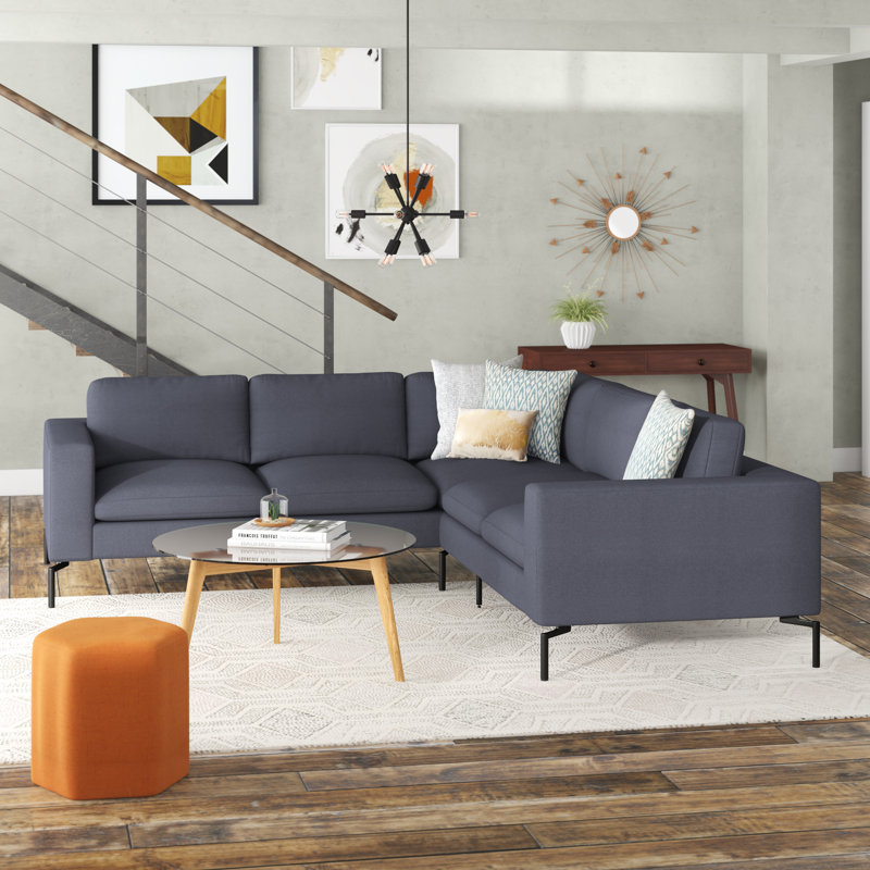 Blu Dot The New Standard 102" Sectional Sofa Small Wayfair